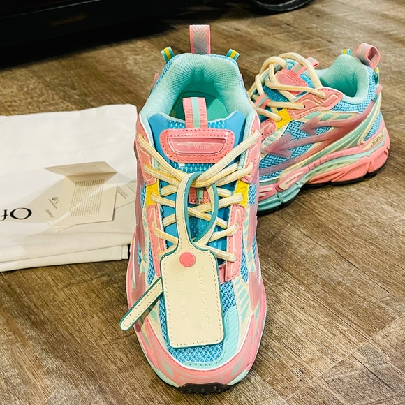 Off-White - Be Right Back Sneakers (Miami) - Mint - RARE - DEADSTOCK! Women’s 8 - Picture 6 of 16